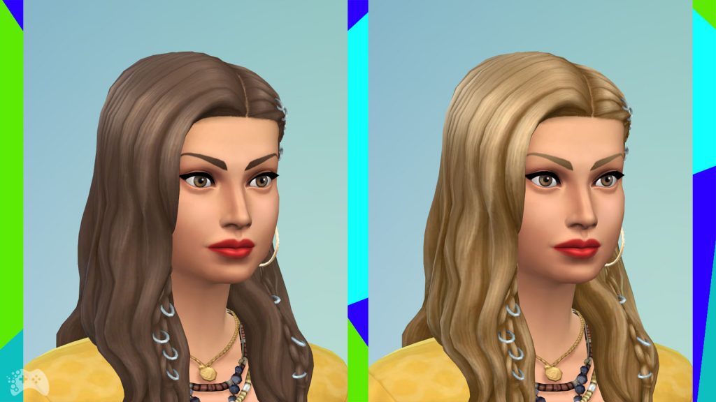 Nowe odcienie fryzur w The Sims 4 aktualizacja