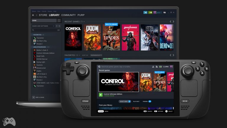 Steam Deck konsola od Valve