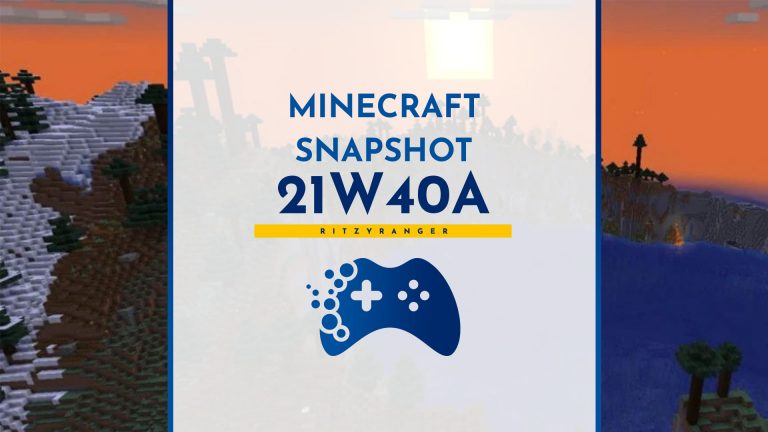Minecraft Snapshot 21W40A lista zmian