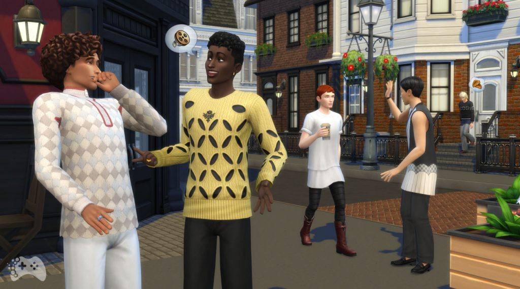 Kolekcja The Sims 4 Nowoczesna moda męska