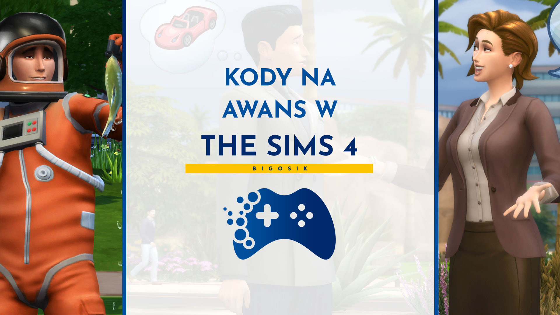 Kody na awans w The Sims 4