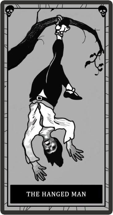 The hanged man karty tarota Phasmophobia
