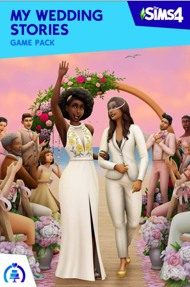 The Sims 4 moje ślubne weselne historie okładka