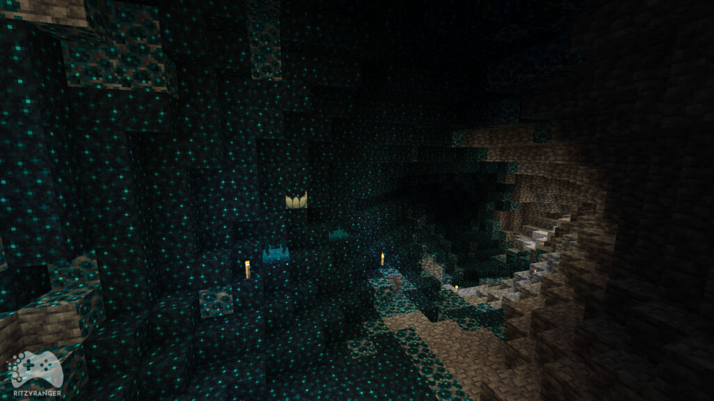 deep dark biom Minecraft
