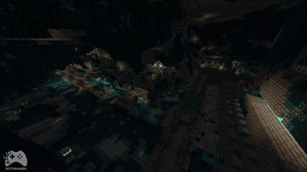 Podziemne miasto Minecraft