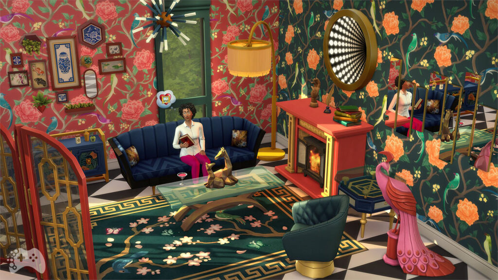 The Sims 4 Wnętrza z przepychem zdjęcia
