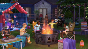 Obiekty z The Sims 4 Mali obozowicze i Księżycowy szyk