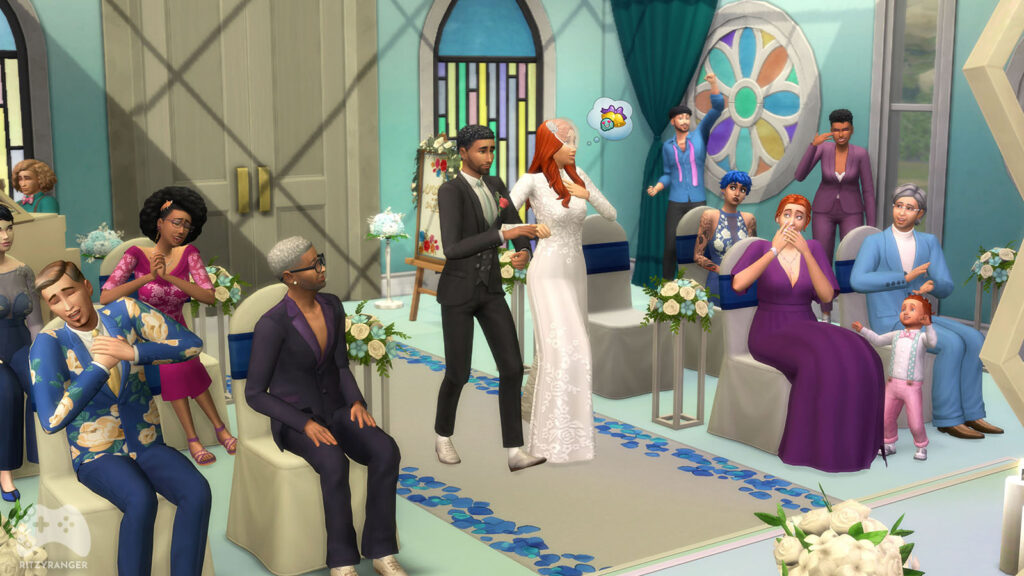 The Sims 4 ślubnr historie w promocji na Steam