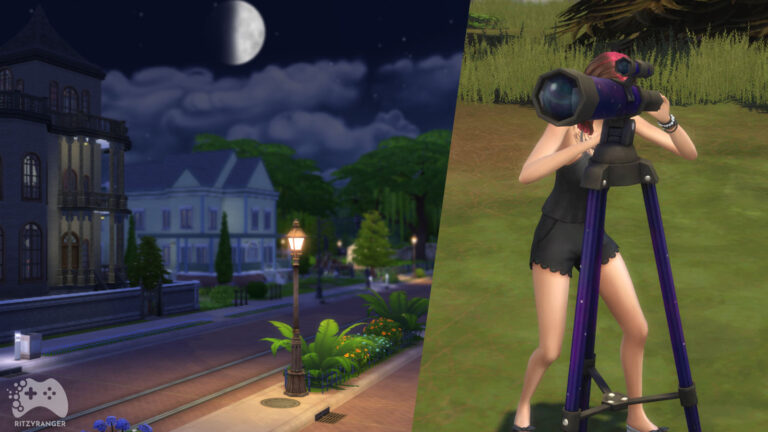 Aktualizacja The Sims 4 na czerwiec 2022 – fazy ksi臋偶yca i przeno艣ny teleskop