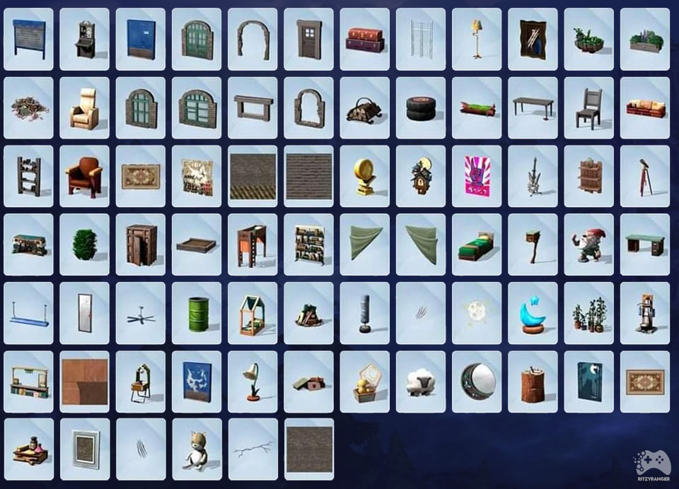 Wszystkie obiekty z The Sims 4 Wilkołaki