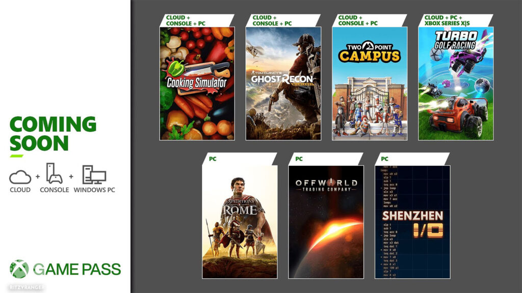 Lista gier Xbox Game Pass sierpień 2022