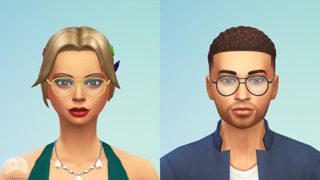 Nowe okulary aktualizacja The Sims 4 październik 2022