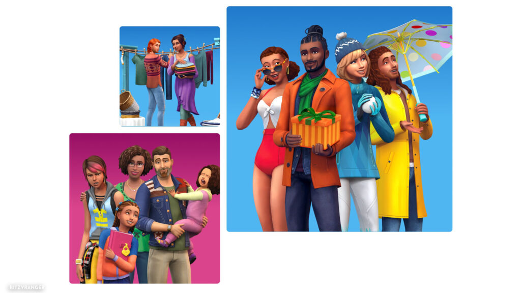 The Sims 4 nowe okładki