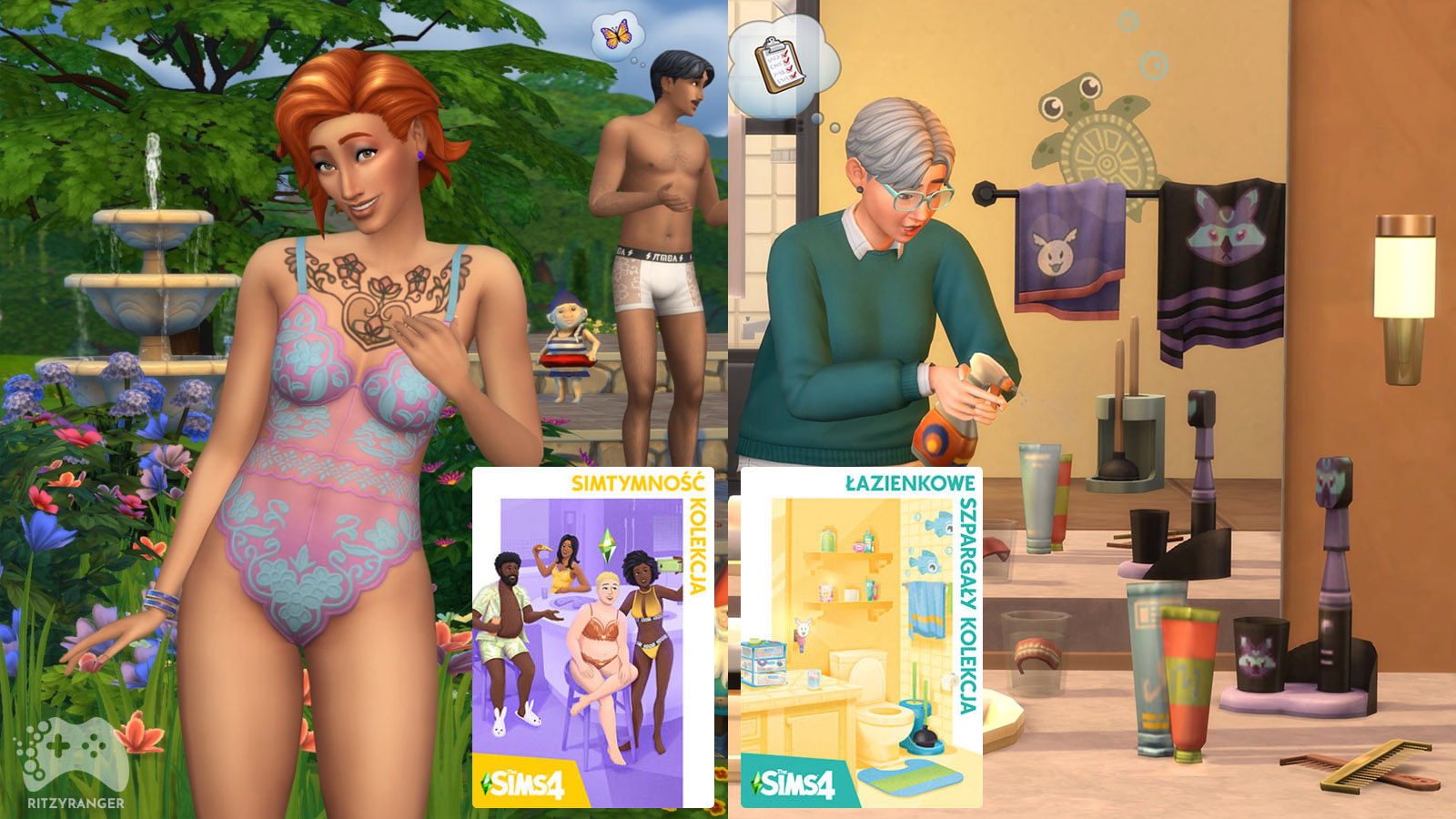 Oficjalna zapowiedź The Sims 4 Simtymność i Łazienkowe szpargały