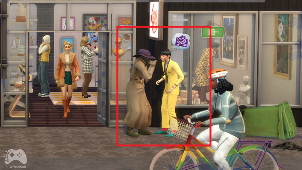 postać cwaniaka z the sims 4 dochodowe hobby