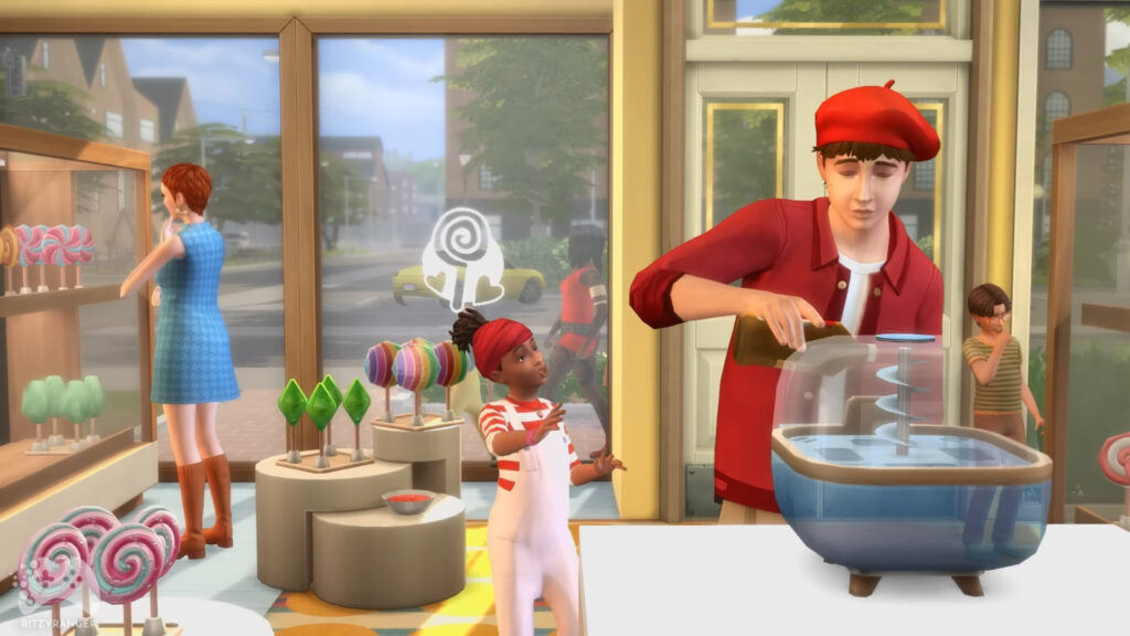 the sims 4 dochodowe hobby prowadzenie własnego sklepu