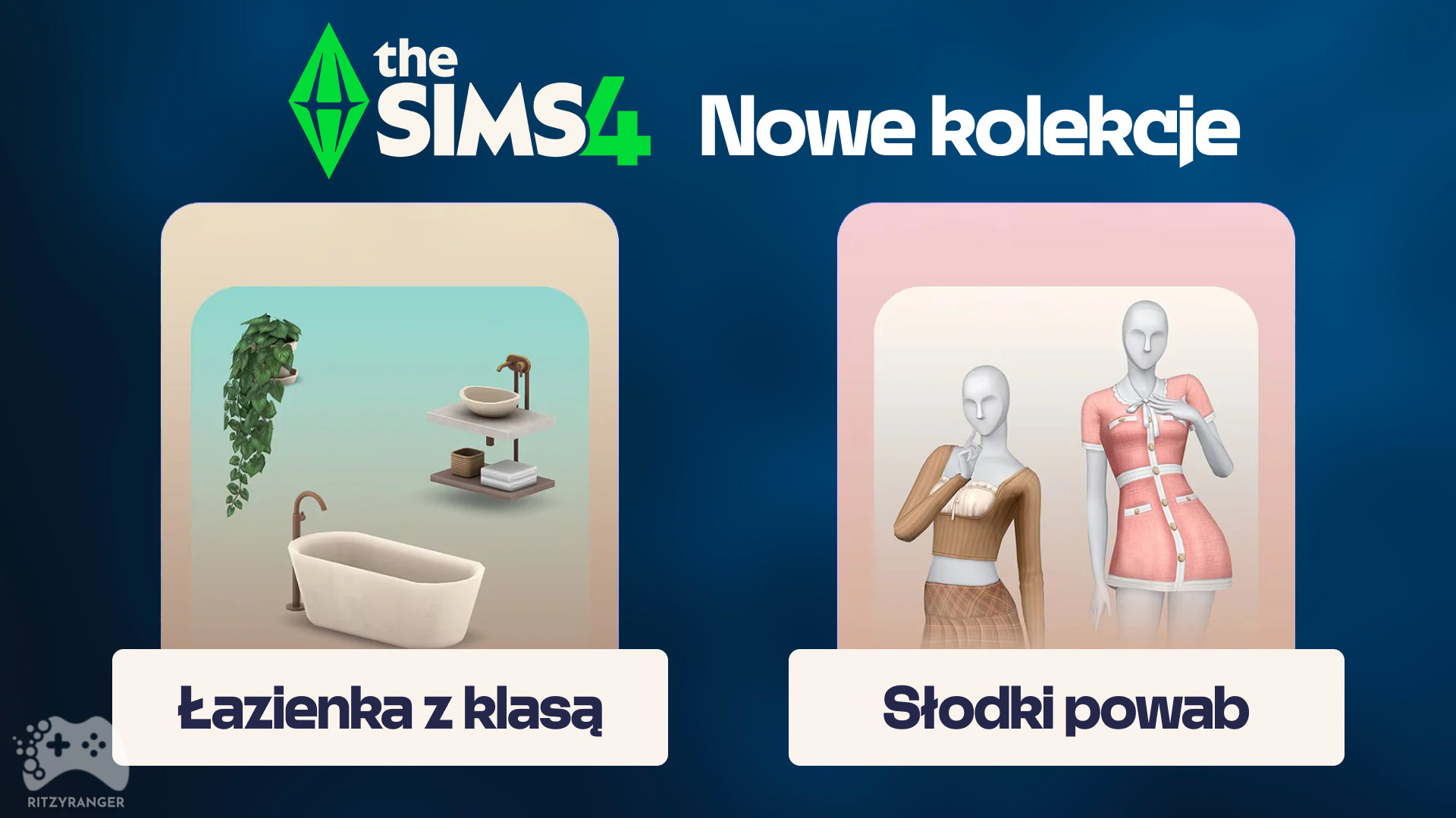 the sims 4 łazienka z klasą i the sims 4 słodki powab nowe kolekcje