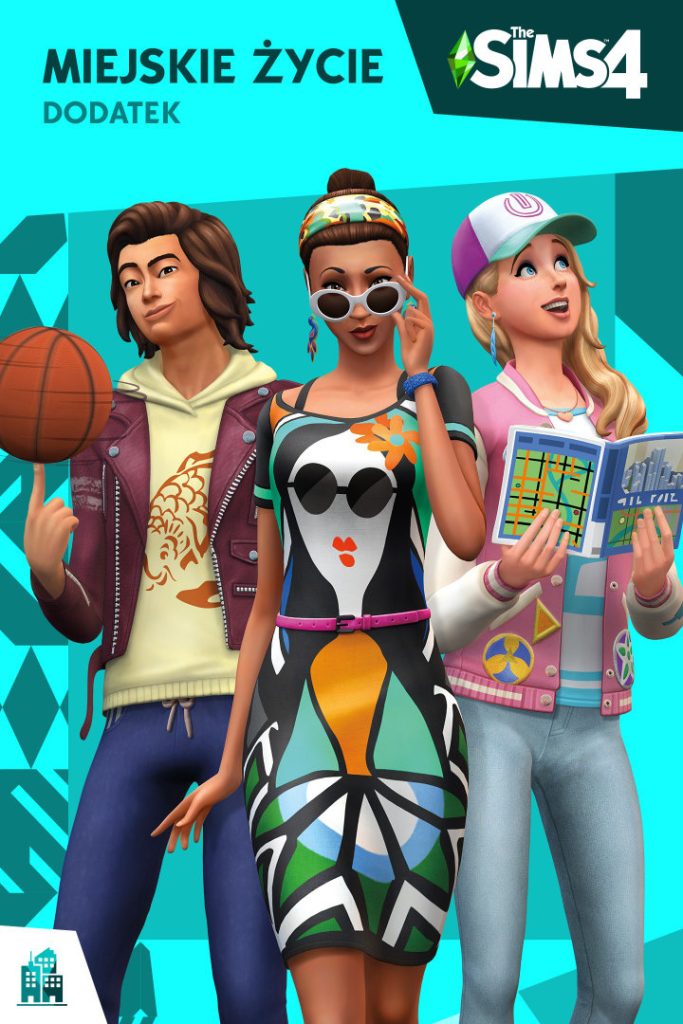 The Sims 4 miejskie życie okładka