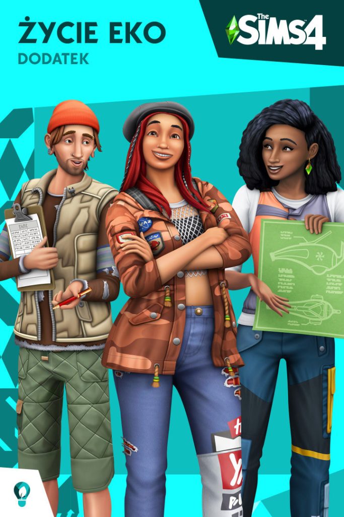 the sims 4 życie eko okładka