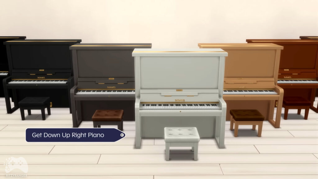 zwiastun the sims 4 dochodowe hobby nowe obiekty pianino