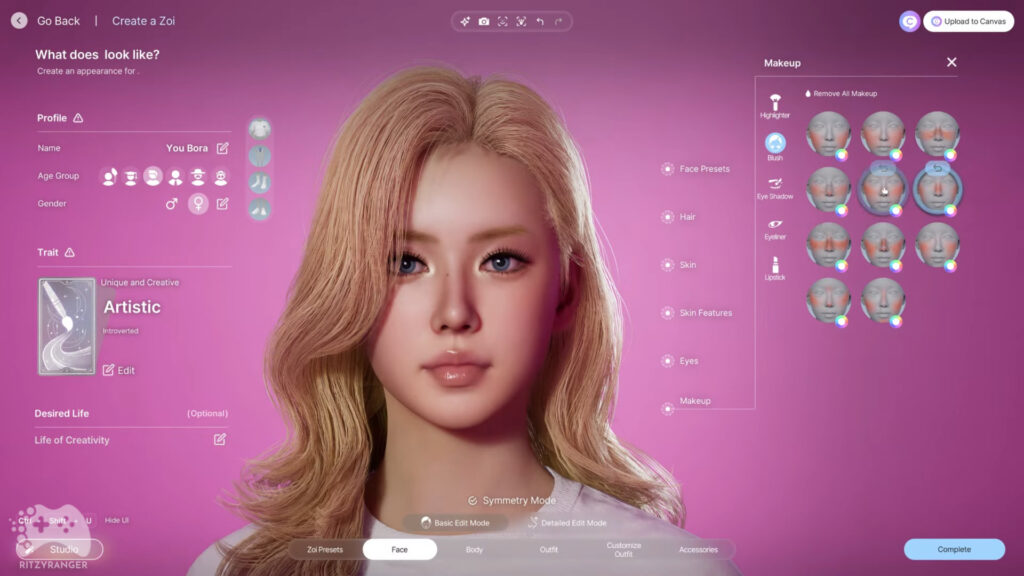 inzoi tworzenie nowej postaci