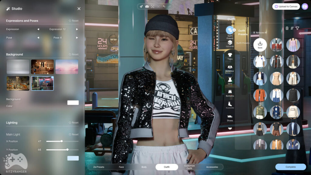 kreator postaci inzoi