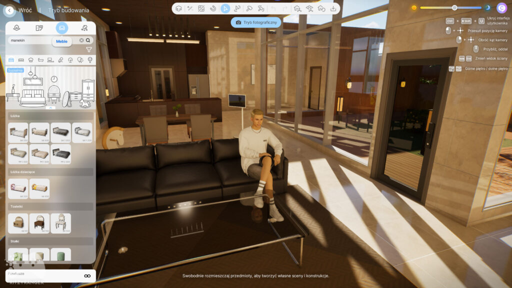 tryb budowania w demo inzoi creative studio