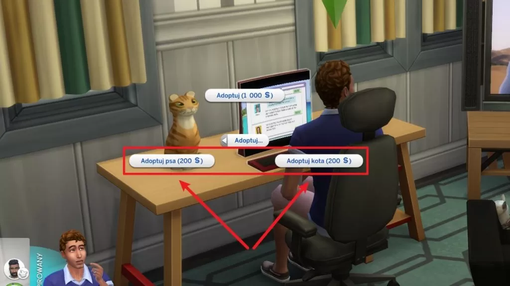 Jak adoptować psa w The Sims 4