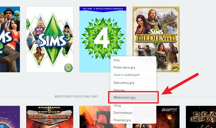 Język polski w The Sims 4