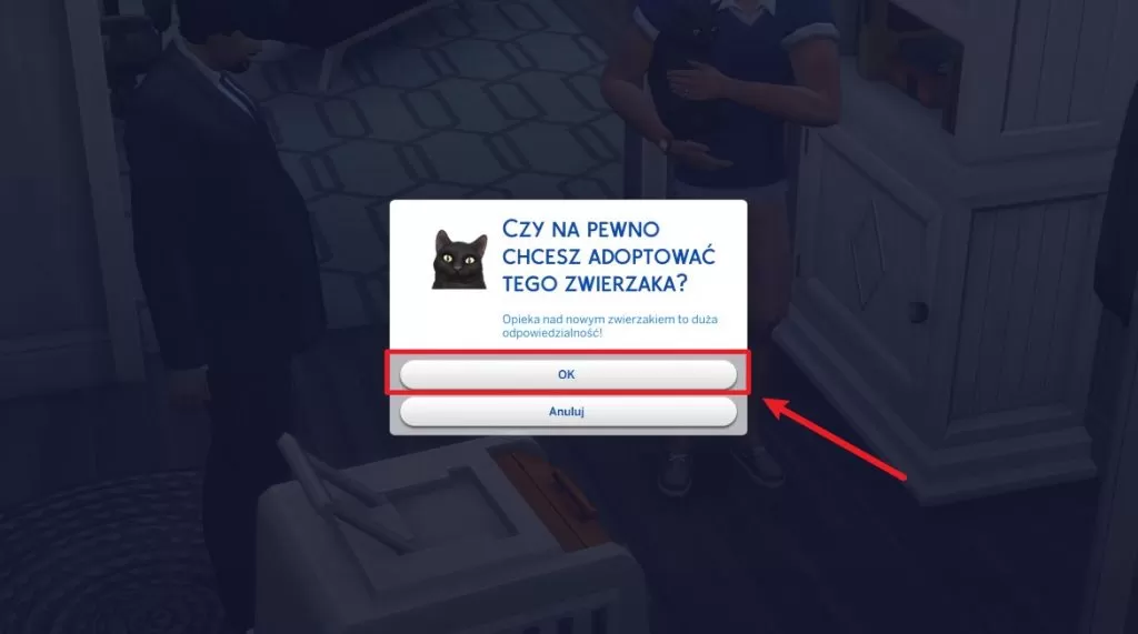Psy ze schroniska w The Sims 4