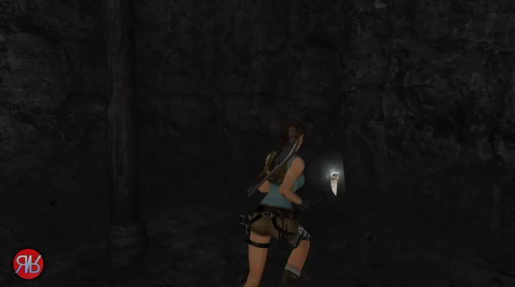 Tomb Raider Anniversary - Grobowiec Qualopeca - artefakt nr 1
