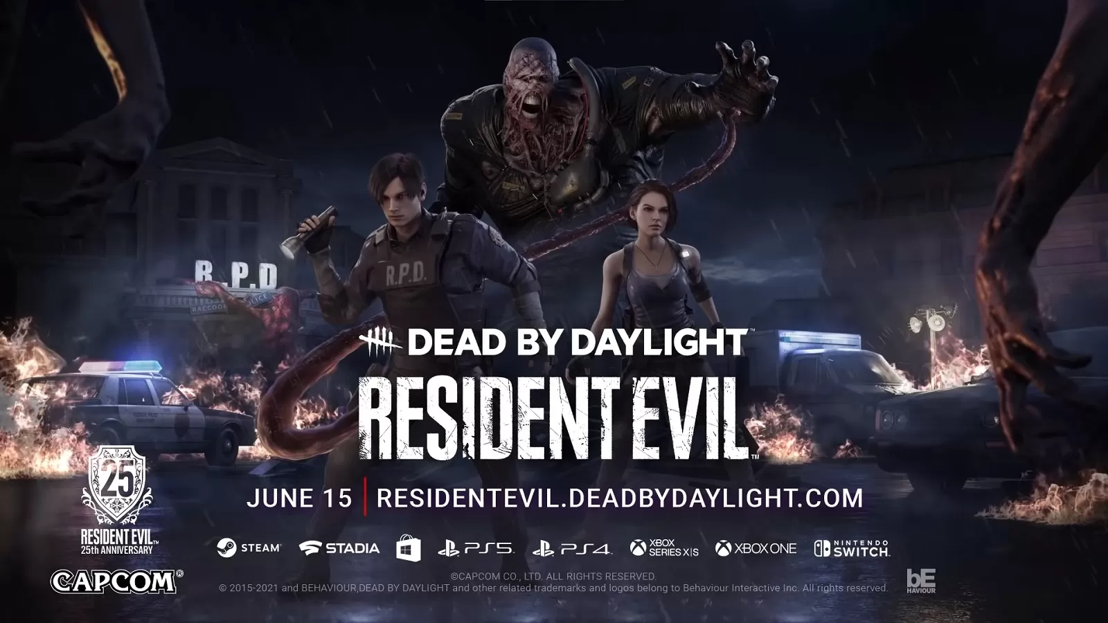 Dead by Daylight Resident Evil DLC