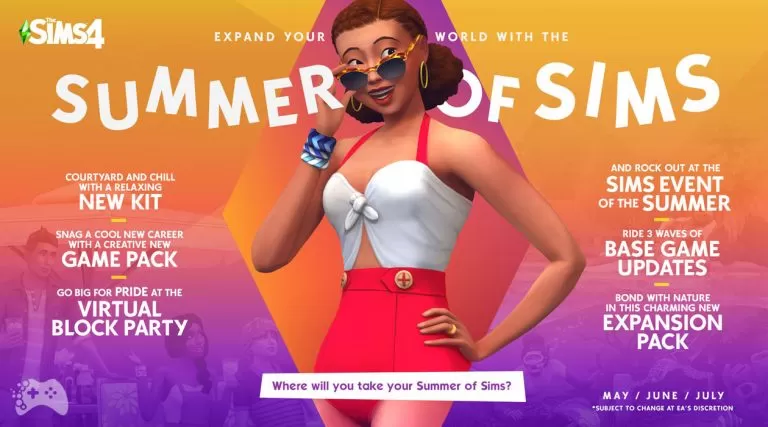 Nowy dodatek, pakiet rozgrywki i kolekcja do The Sims 4 nadchodzą