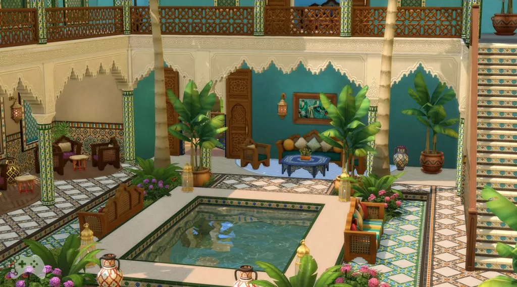 Oaza na Patio The Sims 4 cena
