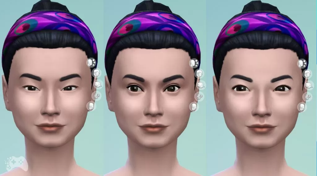 The Sims 4 aktualizacja maj 2021 azjatyckie oczy