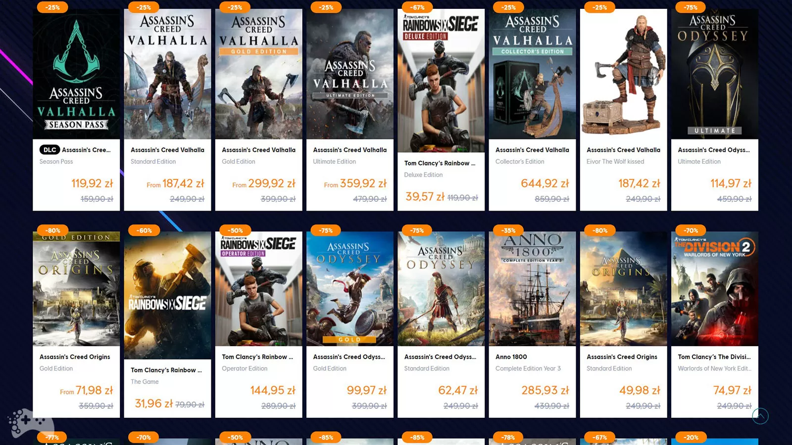 Ubisoft Legendary Sale 2021