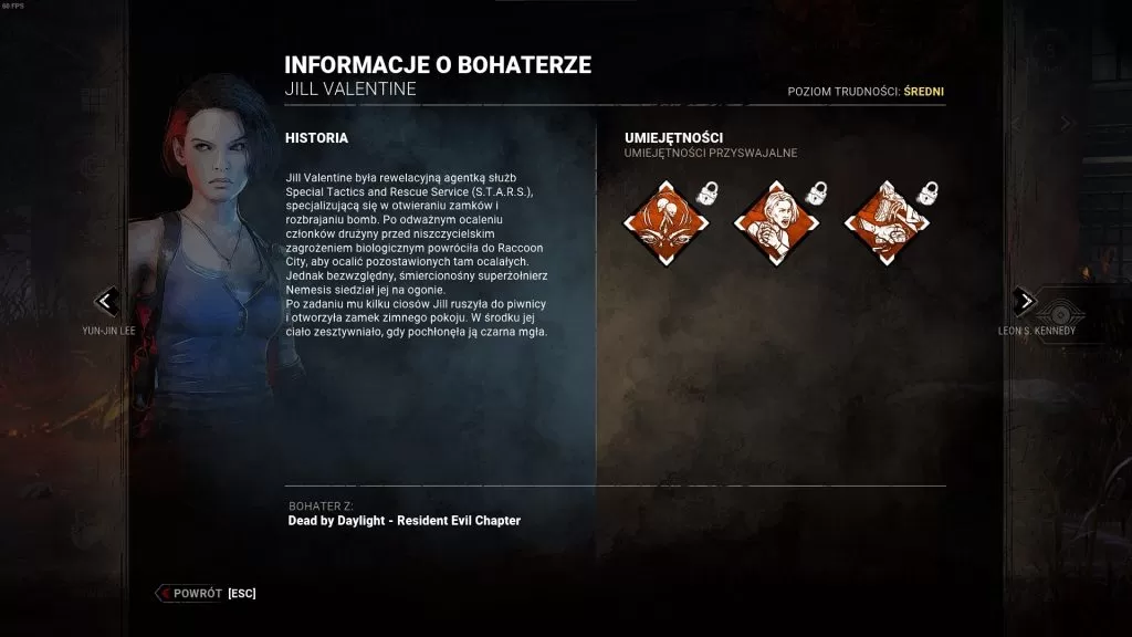 Dead by Daylight Jill Valentine