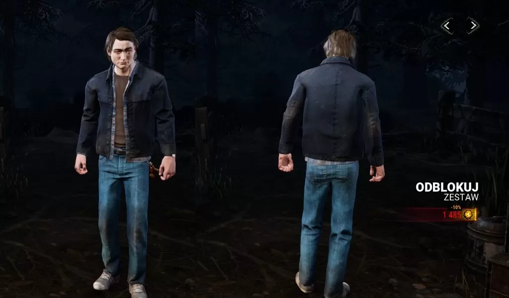 Legendarny skin Jonathan Byers w Dead by Daylight