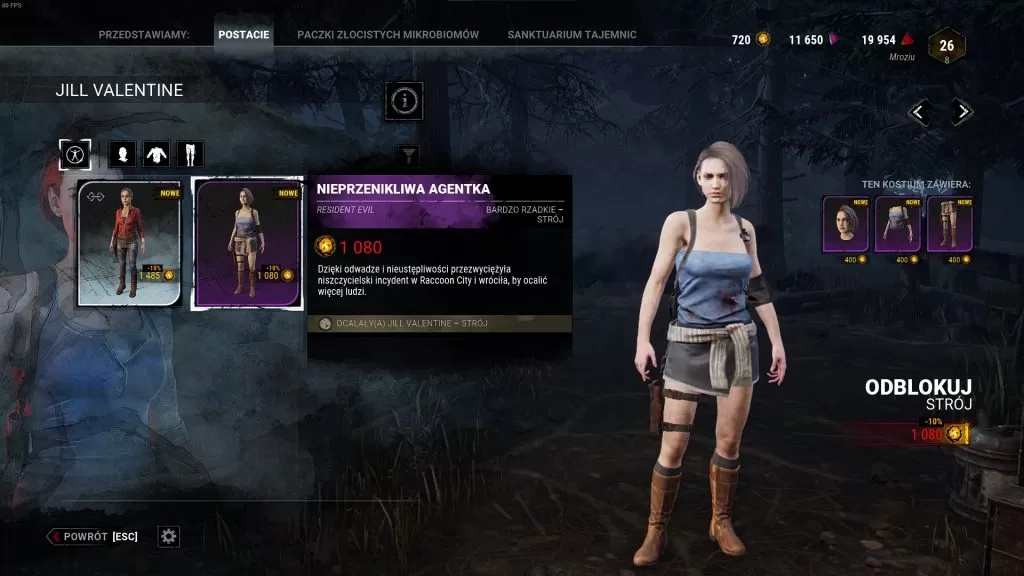 Dead by Daylight Nieprzenikliwa agentka Jill