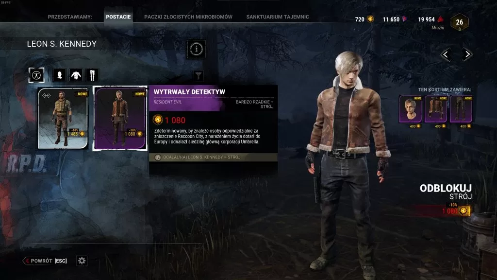 Dead by Daylight Wytrwały Detektyw