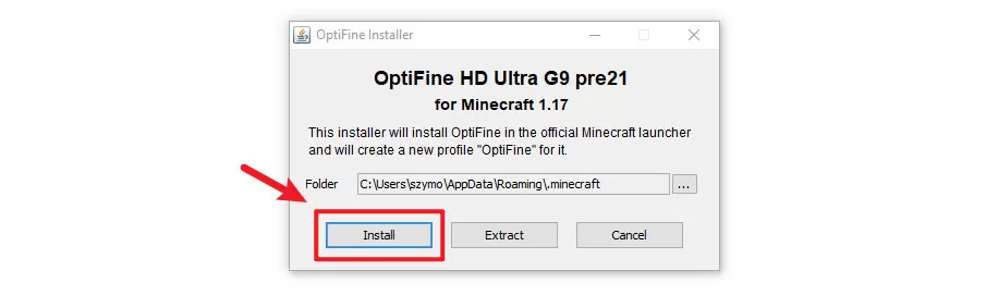 Optifine do Minecraft 1.17 jak zainstalować