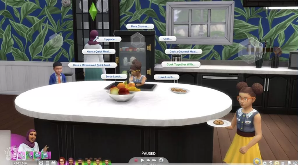 Wspólne gotowanie aktualizacja the sims 4 Origin