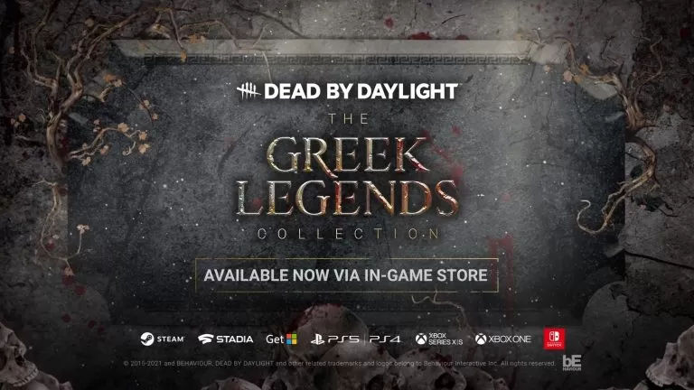 dbd kolekcja skinów Greckie Legendy