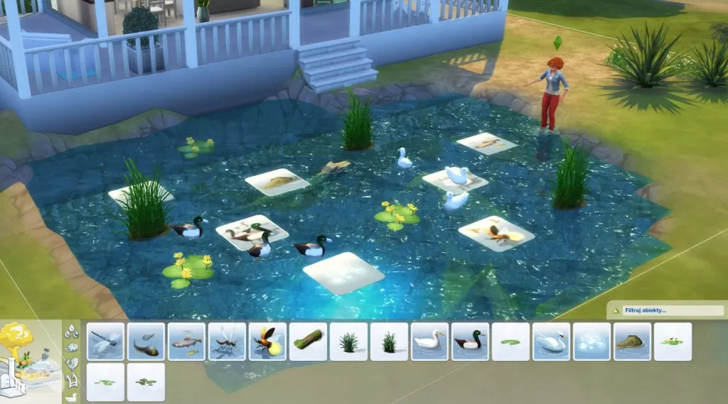 Efekt stawu The Sims 4 aktualizacja lipiec 2021