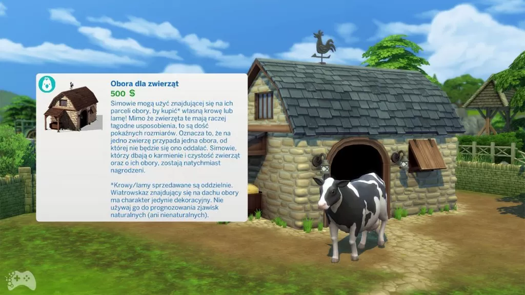 Obora The Sims 4 Wiejska sielanka first look