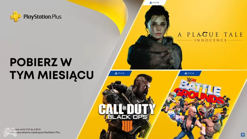 Lista gier PlayStation Plus lipiec 2021 PlayStation Plus lipiec 2021