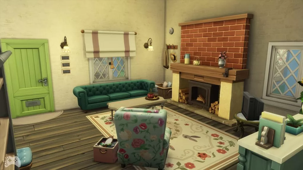 The Sims 4 Wiejska sielanka first look salon