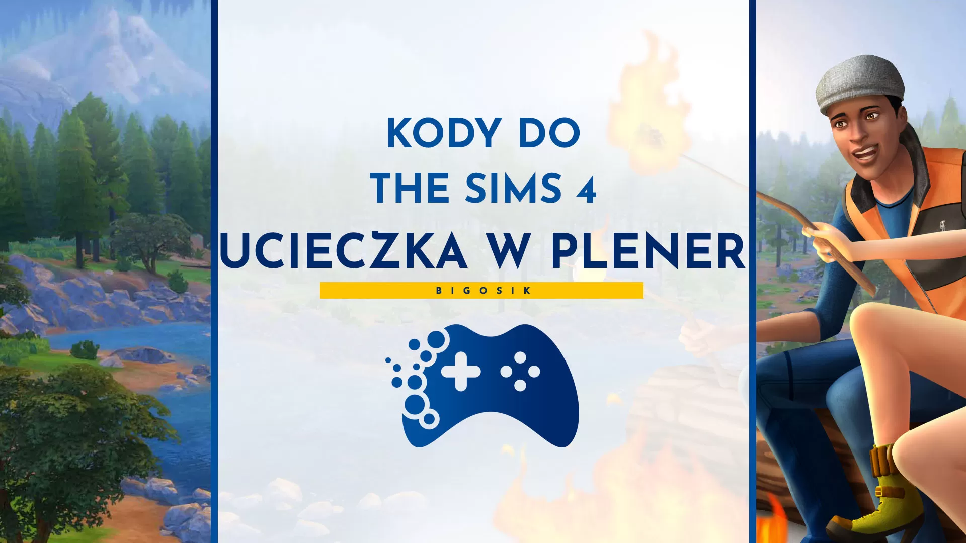 Kody do The Sims 4 Ucieczka w plener