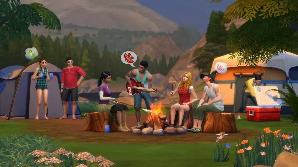 Kod na zielarstwo The Sims 4 Ucieczka w plener