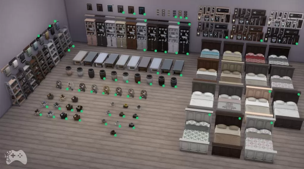 Nowe kolory mebli The Sims 4 aktualizacja